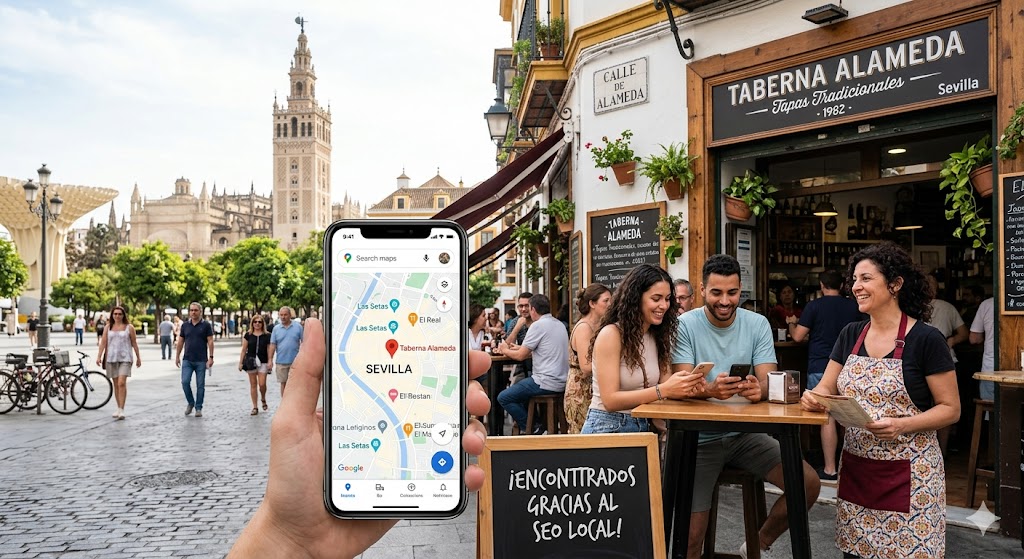 SEO local para negocios en Sevilla